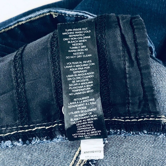 Chicos 0.5 Blue Jeans So Lifting Jeweled - Picture 4 of 6